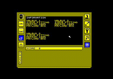 Carrier Command screenshot 3 for Atari ST